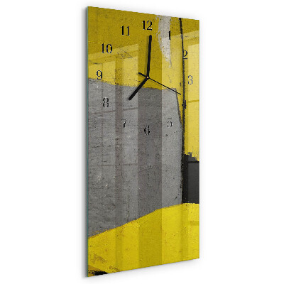 Horloge murale verticale Confusion