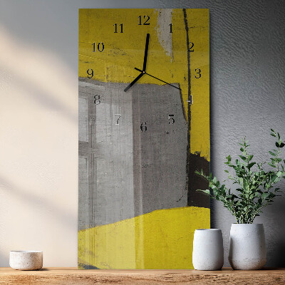 Horloge murale verticale Confusion