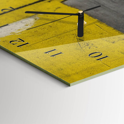 Horloge murale verticale Confusion