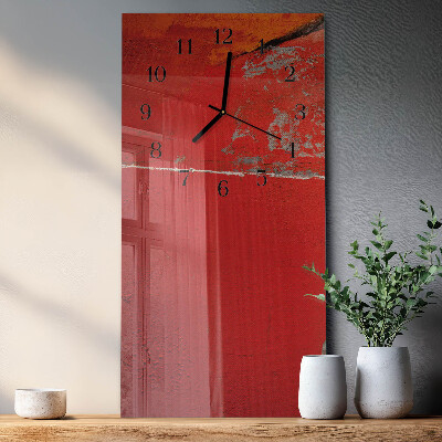 Horloge murale verticale Mur