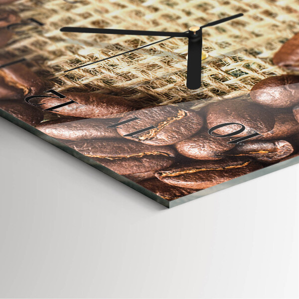 Horloge murale verticale pouf