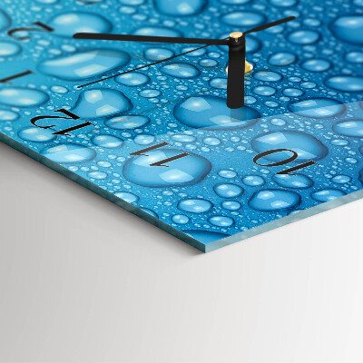 Horloge murale verticale Goutte d'eau