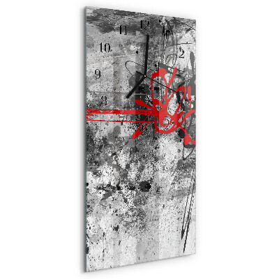 Horloge murale verticale Morceau