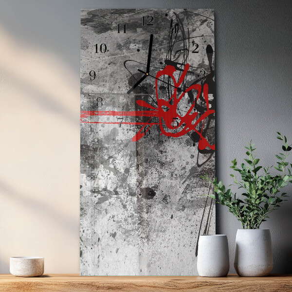 Horloge murale verticale Morceau