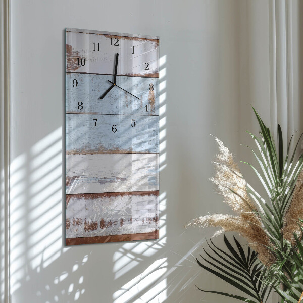 Horloge murale verticale Mur