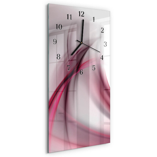 Horloge murale verticale Abstraction