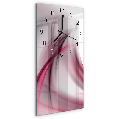 Horloge murale verticale Abstraction