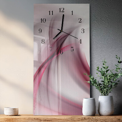 Horloge murale verticale Abstraction
