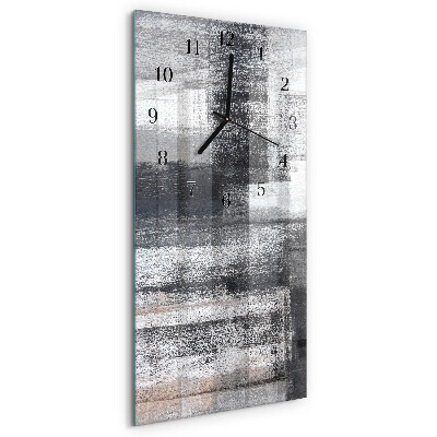 Horloge murale verticale Contraste