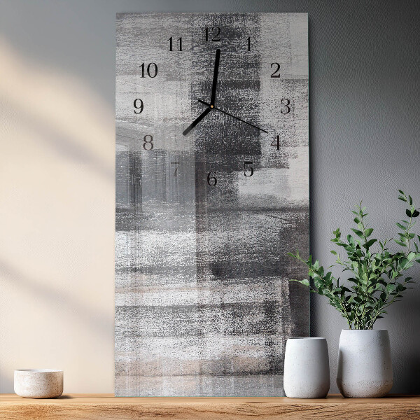 Horloge murale verticale Contraste