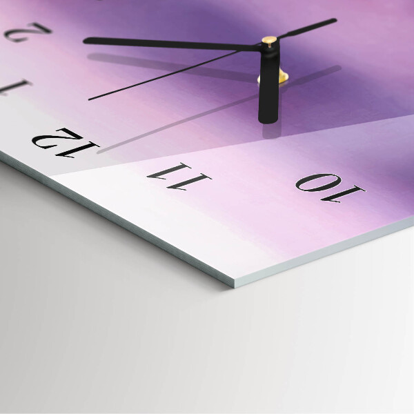 Horloge murale verticale Lavande
