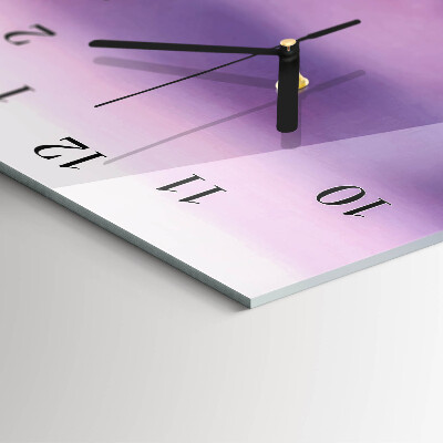 Horloge murale verticale Lavande