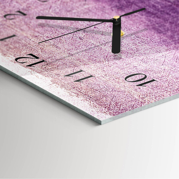 Horloge murale verticale Toile