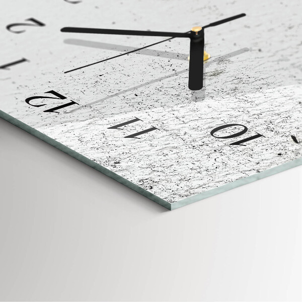 Horloge murale verticale Mur