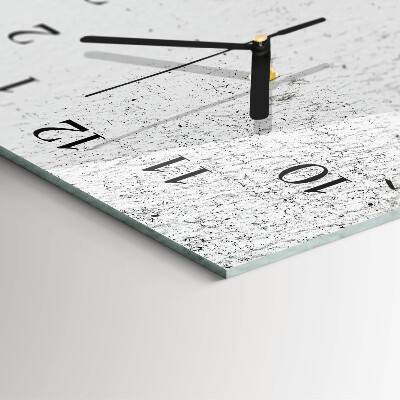 Horloge murale verticale Mur
