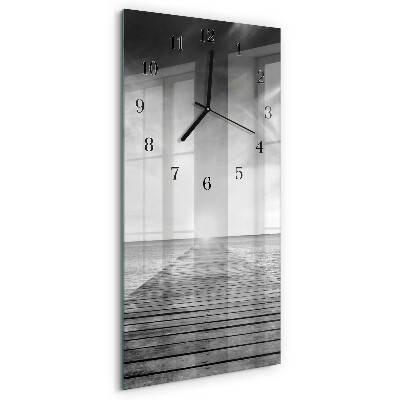 Horloge murale verticale Pont