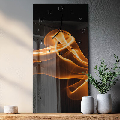 Horloge murale verticale Abstraction
