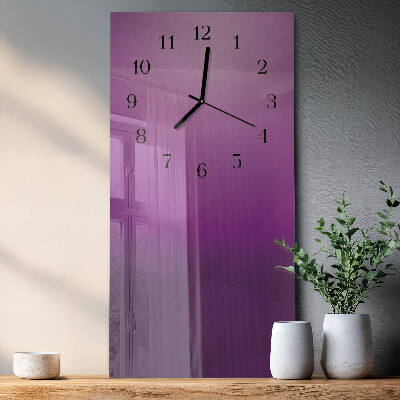 Horloge murale verticale Matériel