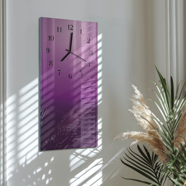 Horloge murale verticale Matériel