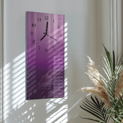 Horloge murale verticale Matériel