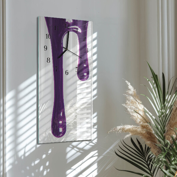 Horloge murale verticale Morve