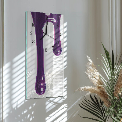 Horloge murale verticale Morve