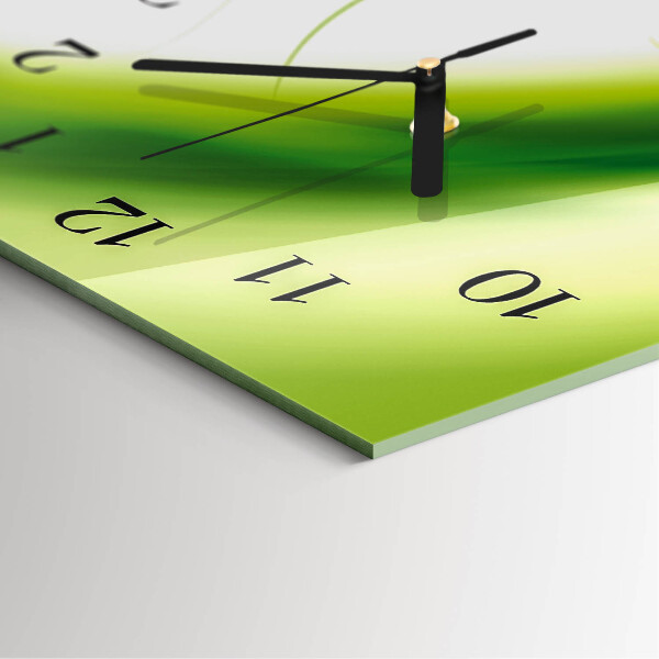 Horloge murale verticale Plante modèle