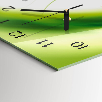 Horloge murale verticale Plante modèle
