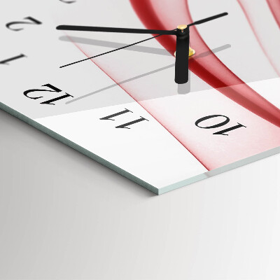 Horloge murale verticale Lignes abstraites
