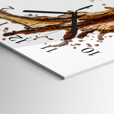 Horloge murale verticale Eau