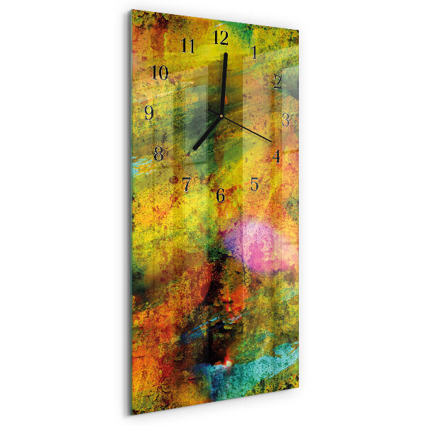 Horloge murale verticale Chaos