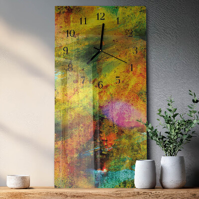Horloge murale verticale Chaos