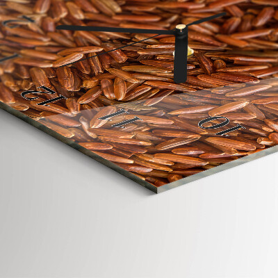 Horloge murale verticale Riz