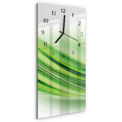 Horloge murale verticale Art abstrait