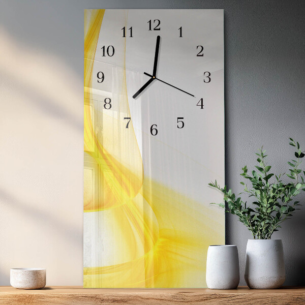 Horloge murale verticale Abstraction