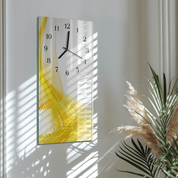 Horloge murale verticale Abstraction