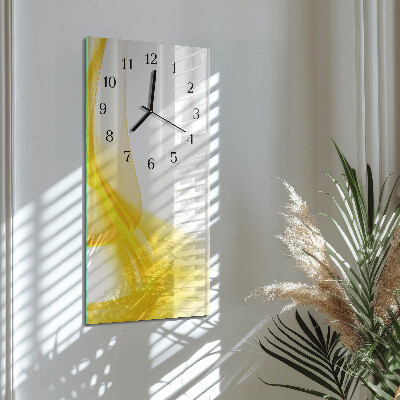 Horloge murale verticale Abstraction