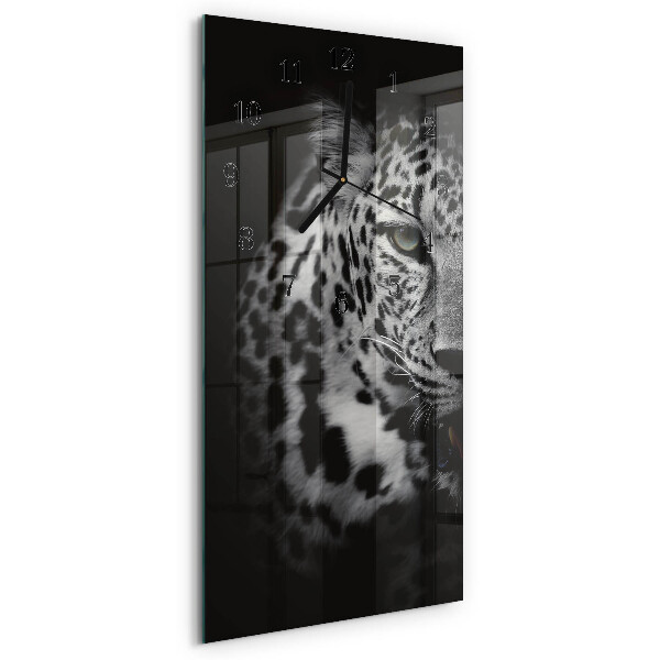 Horloge murale verticale Tigre