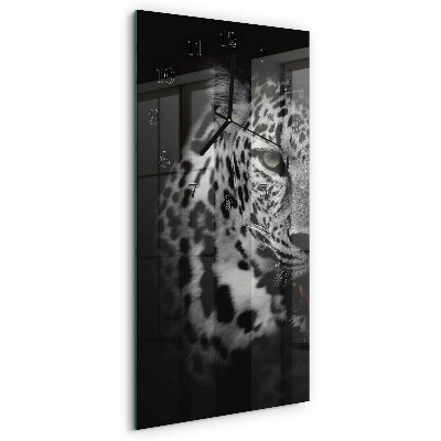 Horloge murale verticale Tigre