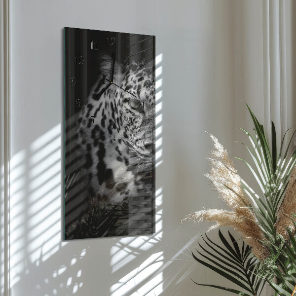 Horloge murale verticale Tigre