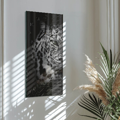 Horloge murale verticale Tigre