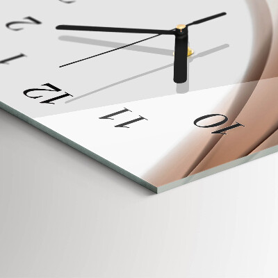 Horloge murale verticale Lignes abstraites