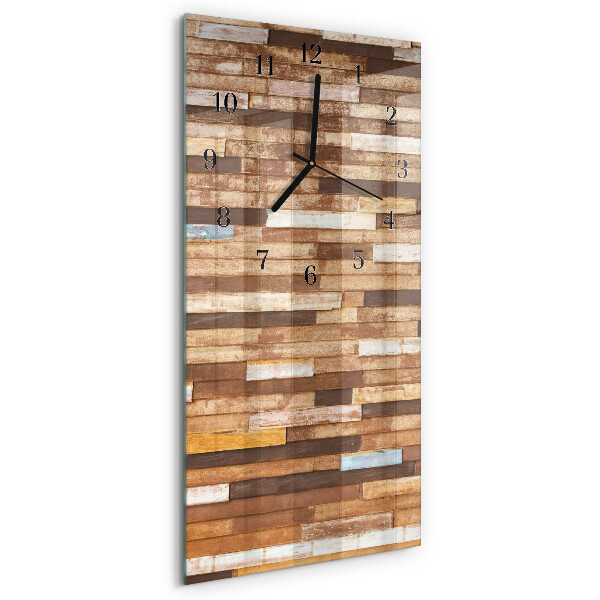 Horloge murale verticale Blocs de construction