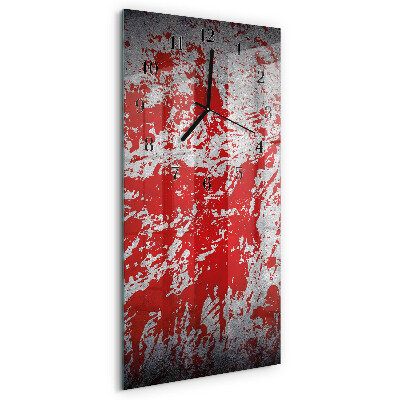 Horloge murale verticale Taches
