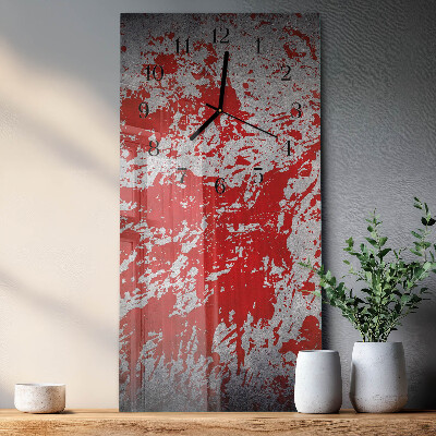 Horloge murale verticale Taches