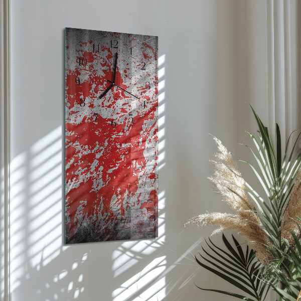 Horloge murale verticale Taches