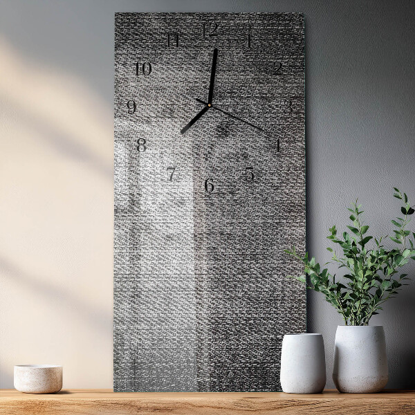Horloge murale verticale Matériel