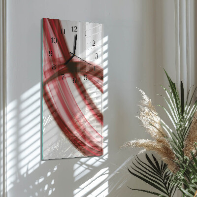 Horloge murale verticale Lignes abstraites