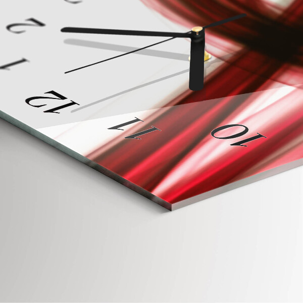 Horloge murale verticale Lignes abstraites