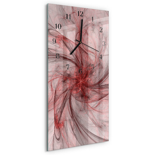 Horloge murale verticale Abstraction